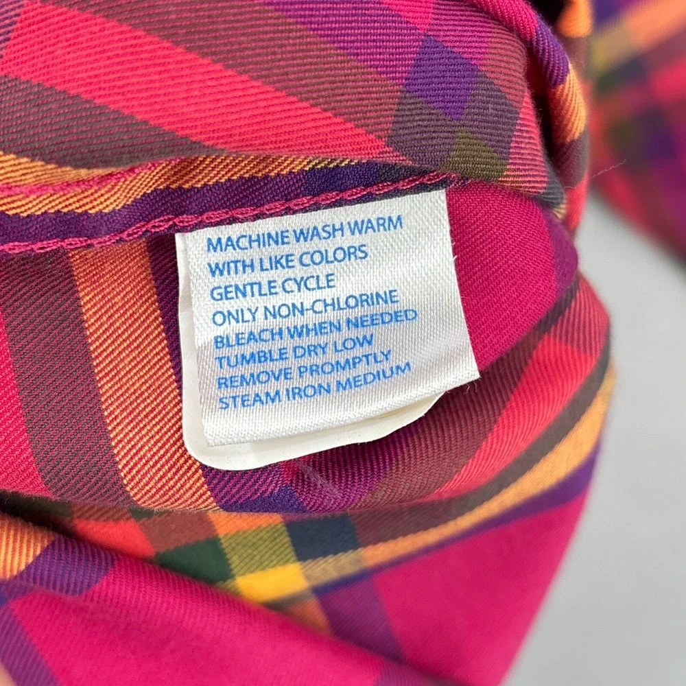 Southern Tide Shirt Mens Medium Red Plaid Button Down Soft Twill Classic‎ Preppy